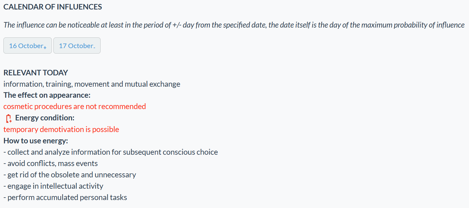 astrological forecast