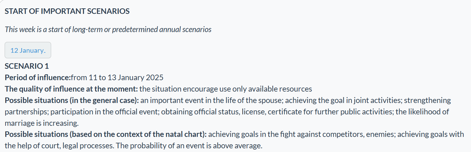 astrological forecast